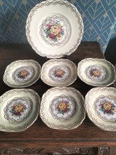 Vintage Fine Bone China Square
