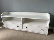 Hauga White Ikea Tv Stand Unit