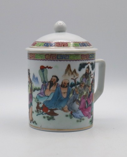 Vintage chinese mug - mug, coffee