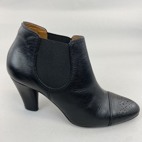 Hobbs black leather ankle - hobbs,