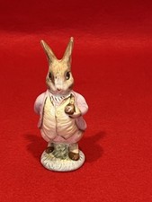 RARE Beswick Beatrix Potter Figure - Mr Benjamin Bunny BP4 Signature Ornament