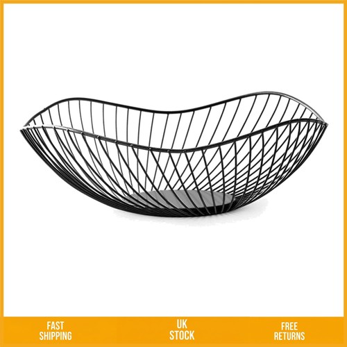 Modern wire metal fruit bowl - modern,