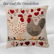 Novelty Chicken  Cushion Cover