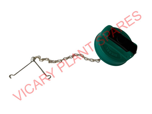 Green vented diesel cap jcb - vented,