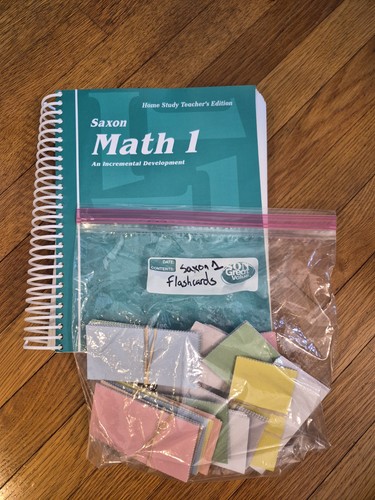 Saxon math home study - math,