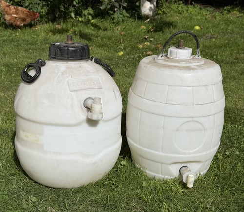 Homebrew plastic beer cid - 2, x