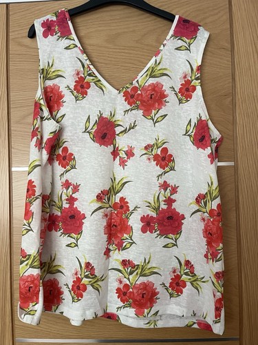 Bon marche floral vest - bon, top