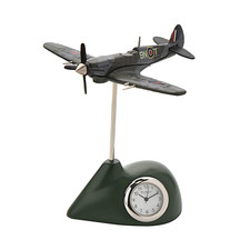 RAF Spitfire Clock - Metal