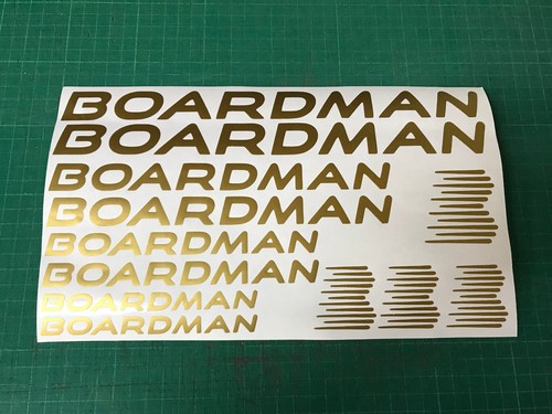 Boardman cycling stickers - cycling,