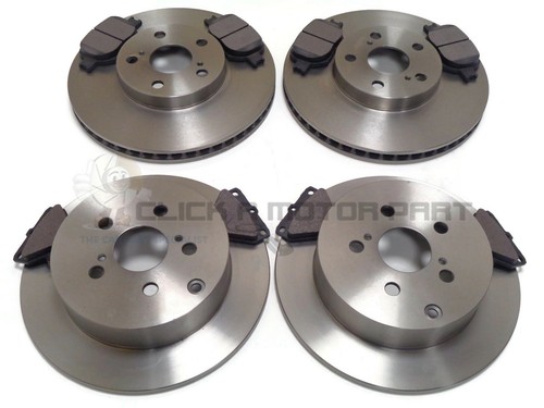 Front rear brake discs and - &,