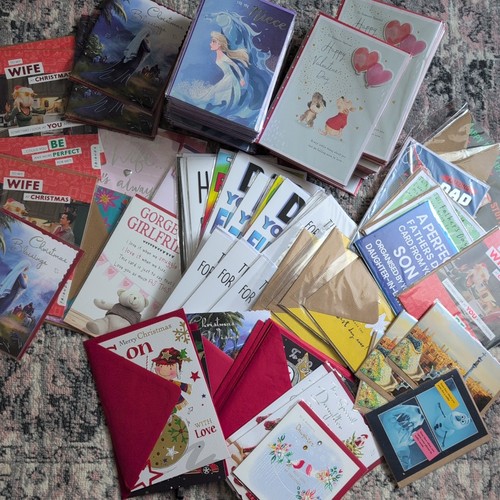 Joblot greeting cards 151 - of,