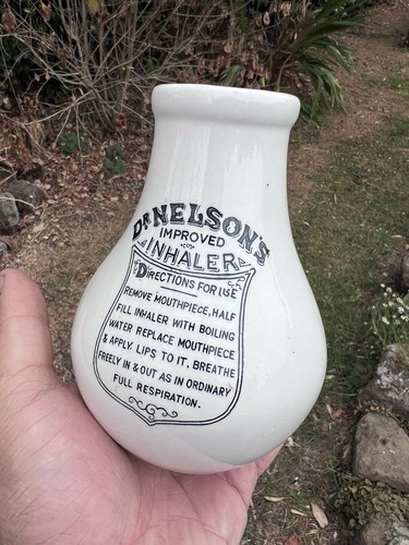 Antique victorian inhaler - victorian, jar
