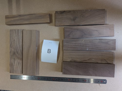 American black walnut hardwood - black,