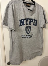 NYPD label Grey T-shirt