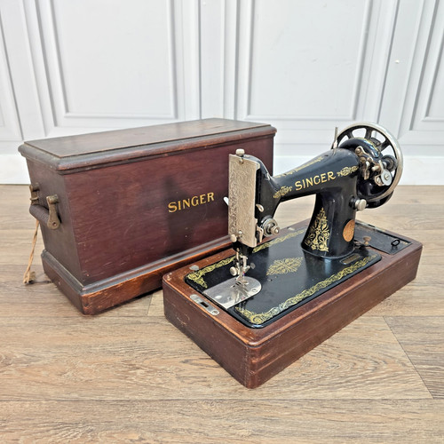 Antique singer sewing - antique,