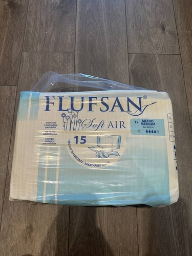 Flufsan adult nappies new - x3,