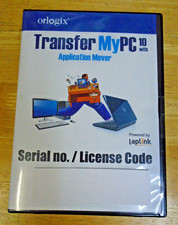 Transfer MyPC 10 w/ Application Mover - Orlogix - USB - Complete - VGC