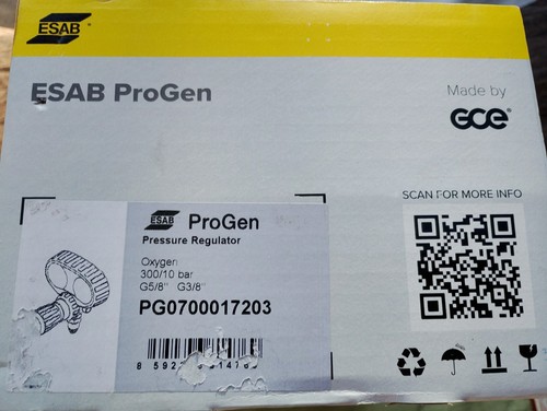 Esab pro gen oxygen - , regulator