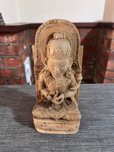 Hand carved wooden buddhist - hand,