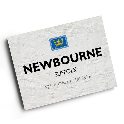 Print newbourne suffolk - -,