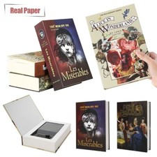 The Secret Safe Real Book  Stash Cash Lock Security  Hidden Box Storage Hardback