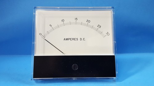 One vintage panel meter - one-,