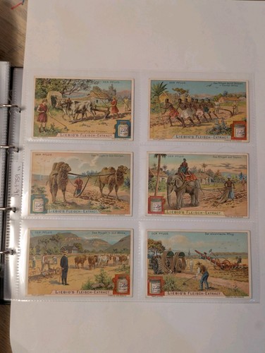 Liebig set f759 trade cards - liebig,