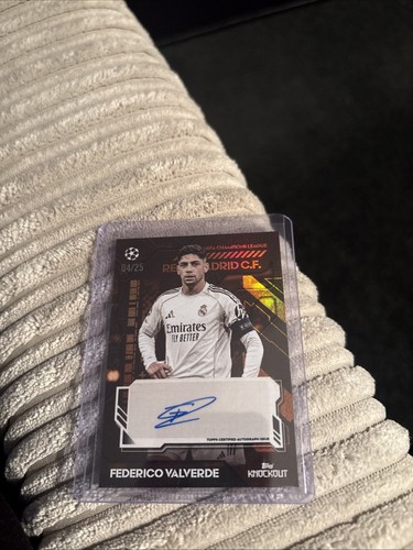 Topps federico valverde real - federico,
