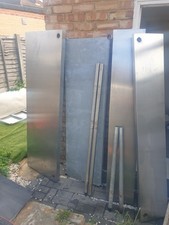 Vogue commercial stainlesteel prep station. Work Bench Kitchen Food Shelf 