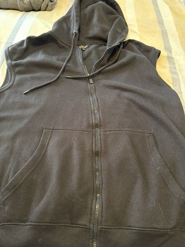 Men black gilet - black,
