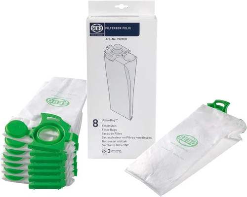 Sebo felix vacuum bags - felix, ultra