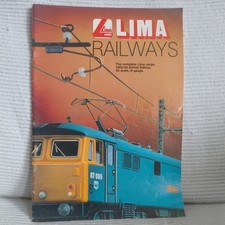 Lima Railways 1982/83 British Edition Catalogue OO & N Gauge