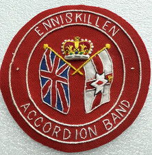 Enniskillen Accordion Band - Chest Patch / Badge - Ulster / Loyalist - New