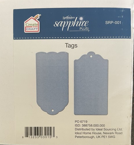 Spellbinders sapphire die - sapphire,