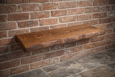 Shelf .Rustic Live Edge