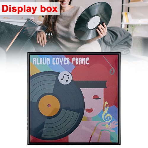 Vinyl record frame wall - 12",