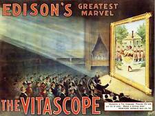 ADVERT EDISON VITASCOPE GREAT