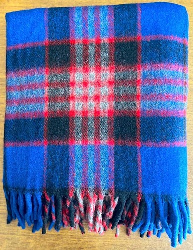 Vintage wool stadium blanket - stadium,