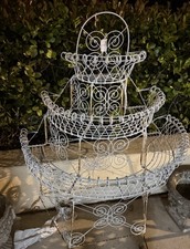 Antique Three Tier Half
