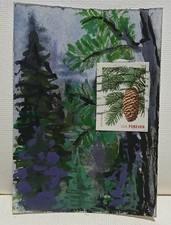 Postal Whimsy – Blue Spruce