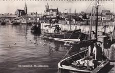 Postcard fraserburgh harbour - postcard,
