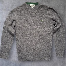 Lacoste Knitted Jumper Grey V