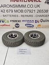 Invacare pronto m41 Electric wheelchair parts Drive Wheels And Solid Tyres Pair