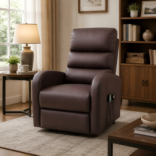 Leather cinema armchair - pu,