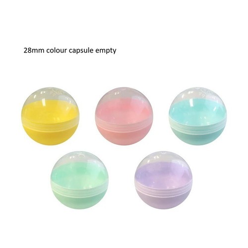 200pcs colour 28mm capsules - 200pcs,