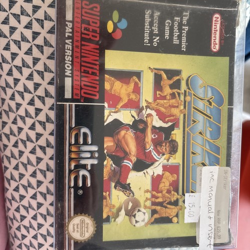Striker super nintendo snes - super,