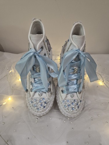 Bridal blue high back - blue,