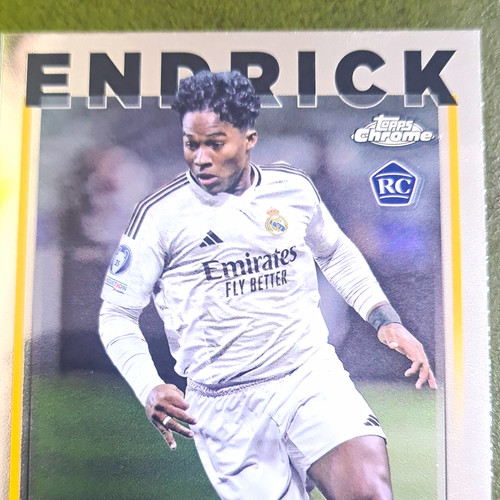 Topps chrome endrick 100 real - endrick,