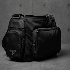 Prada Black Nylon Saffiano