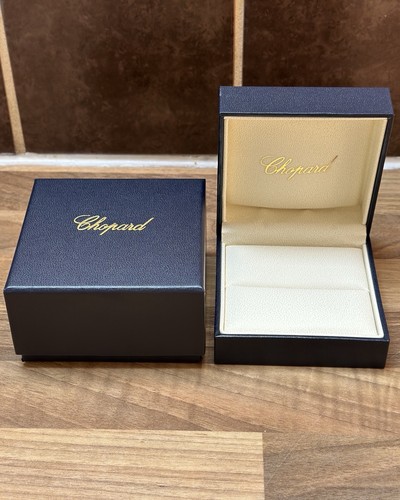 Chopard ring box empty blue - box,